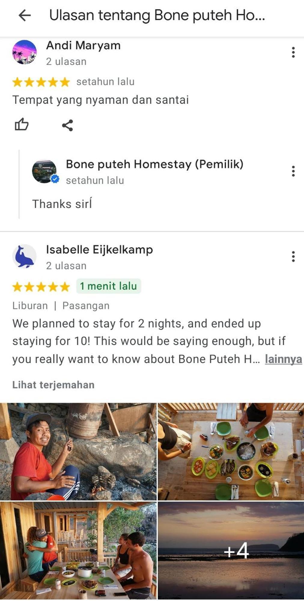 Boneputeh Homestay Taliwang Esterno foto